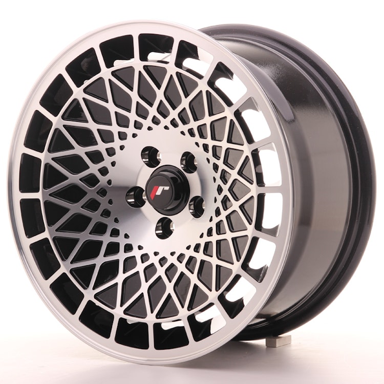 Japan Racing JR14 16x8 ET25 4x100 Black Machined