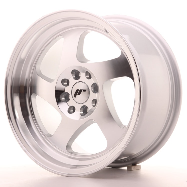 Japan Racing JR15 16x8 ET25 4x100/108 Machined Sil