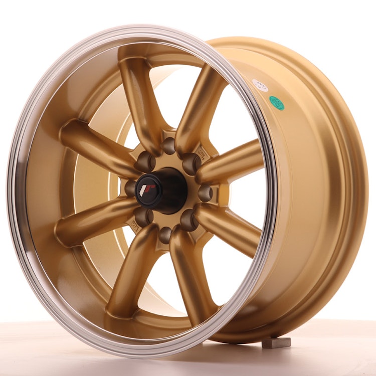 Japan Racing JR19 15x8 ET0 4x100/114 Gold