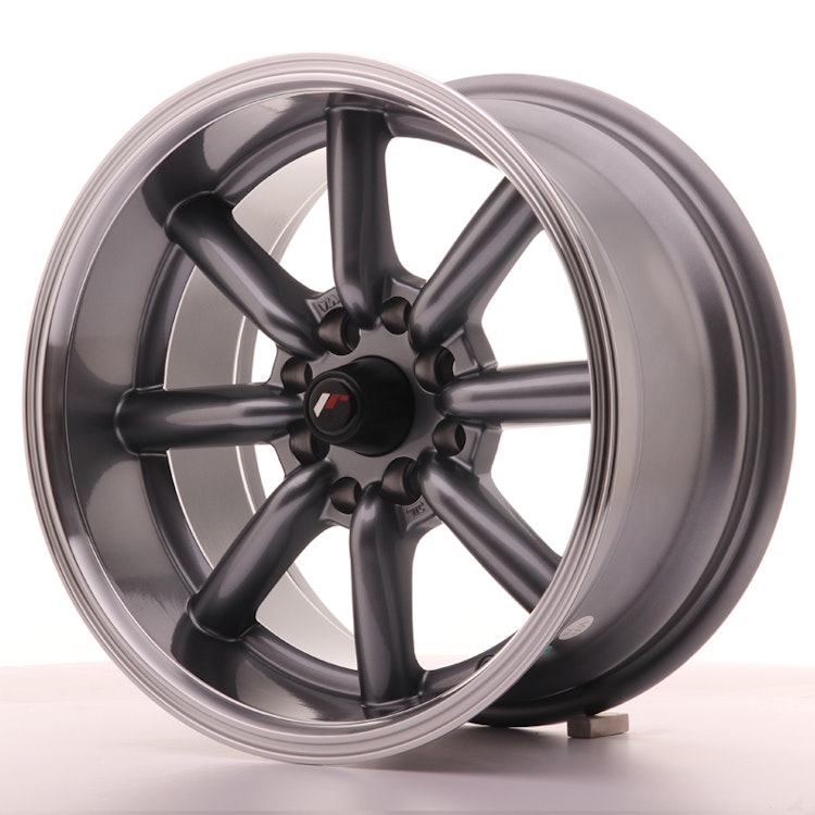 Japan Racing JR19 15x8 ET0 4x100/114 Gun Metal