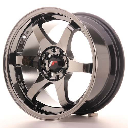 Japan Racing JR3 15x8 ET25 4x100/108 Black Chrome