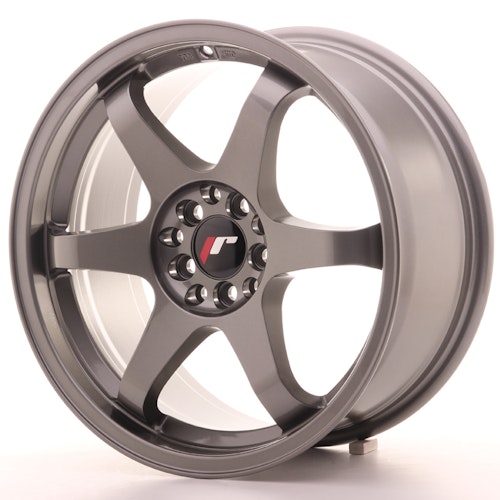 Japan Racing JR3 17x8 ET35 4x100/114 Gun Metal