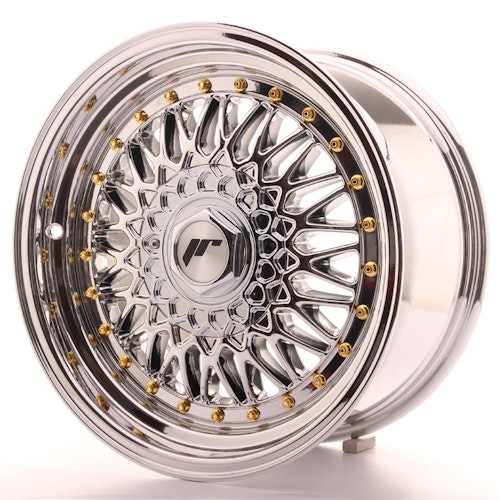 Japan Racing JR9 16x8 ET25 Blank Chrome