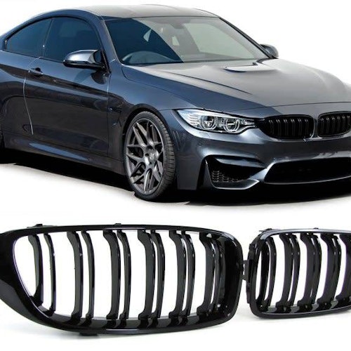 M4 Optik Blanksvarta Njurar BMW F32/33/36 2013-18