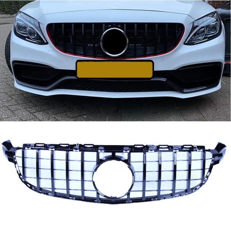 Svart grill Mercedes C 63 AMG (S) W205