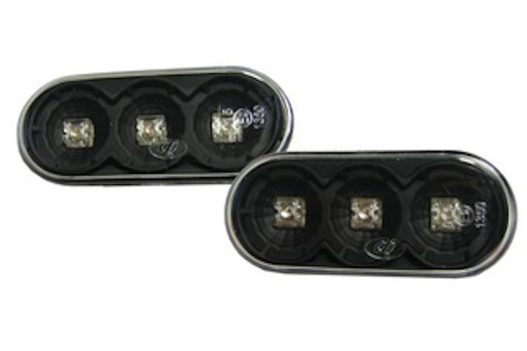 Sidoblinkers LED Svart Golf 4 Vento Passat Polo Lupo