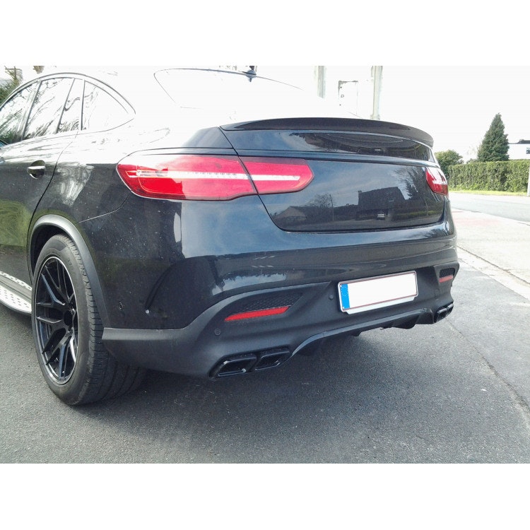 Diffuser Mercedes GLE Coupe C292 AMG-LINE Mattsvart 15-19