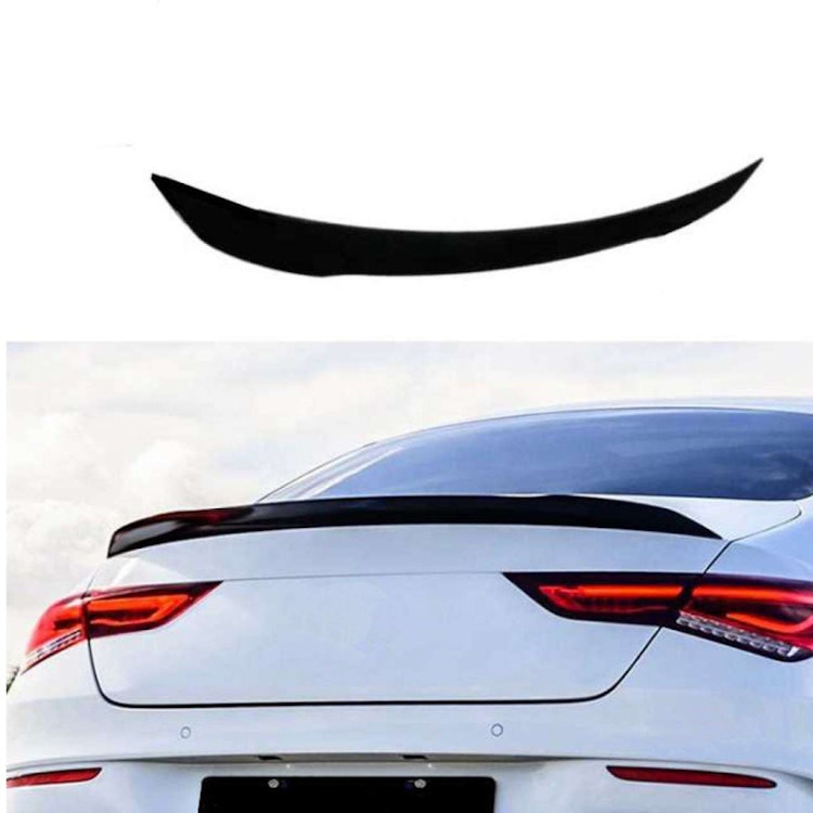 Blanksvart Spoiler baklucka Mercedes CLA W118 2018+