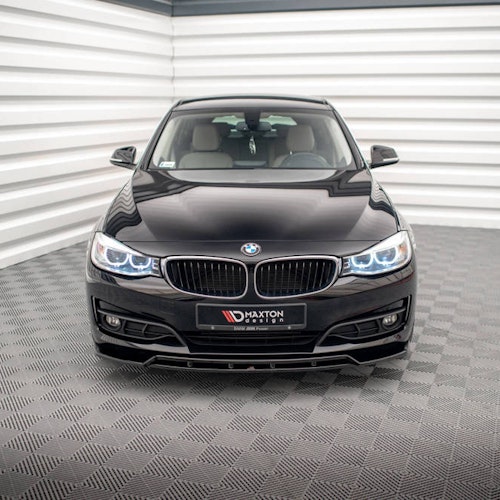 Front splitter Blanksvart BMW 3-serie GT F34 2013-2016