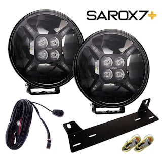 2-pack Sarox7+ 60W Extraljuskit