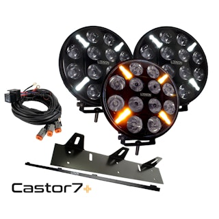 3-pack Castor7+ 60W LED extraljuspaket