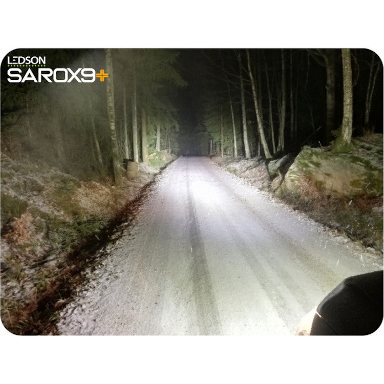 3-pack Sarox9+ 120W LED Extraljuskit