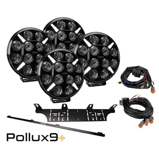 4-pack Pollux9+ 120W LED Extraljus