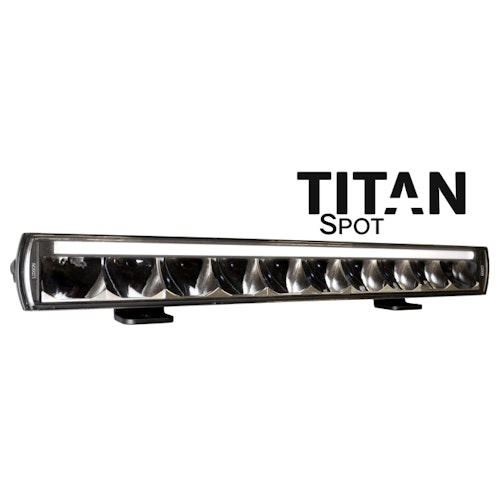Titan Spot LED-Ramp 20,5" 100W (Spot Beam, Positionsljus)