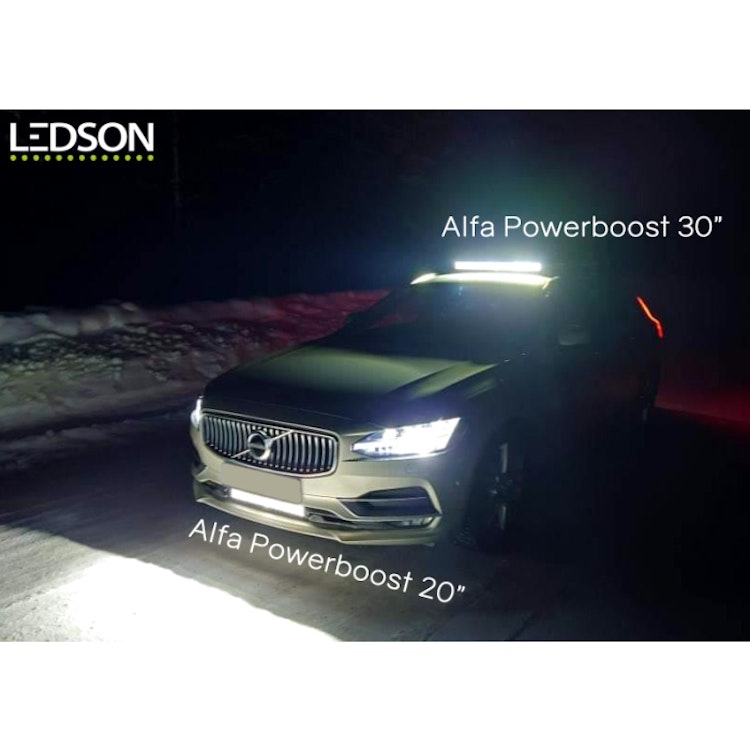 Alfa 30" Powerboost LEDramp 270W (E-märkt, Combo)