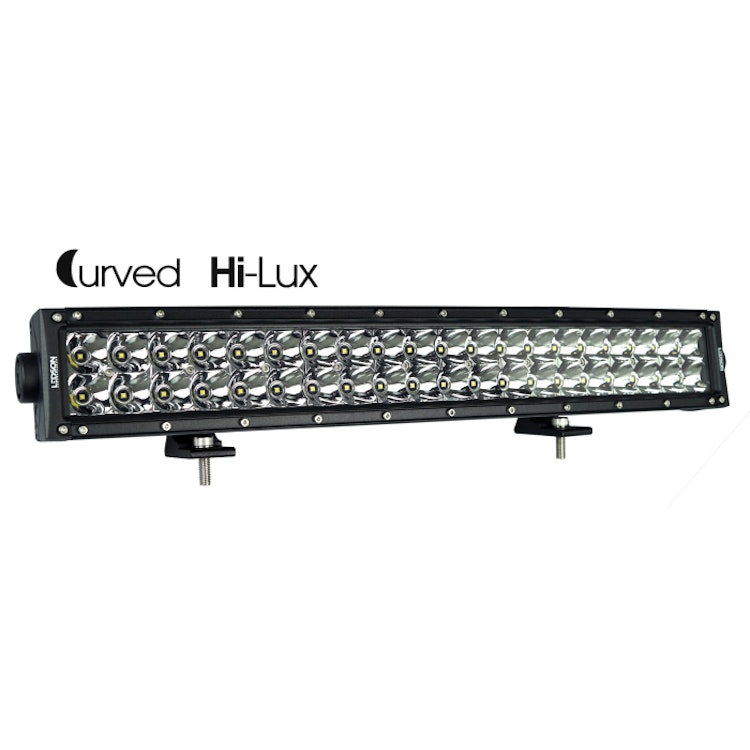 Komplett 21,5" Hi-Lux svängd LED-rampspaket (12V)