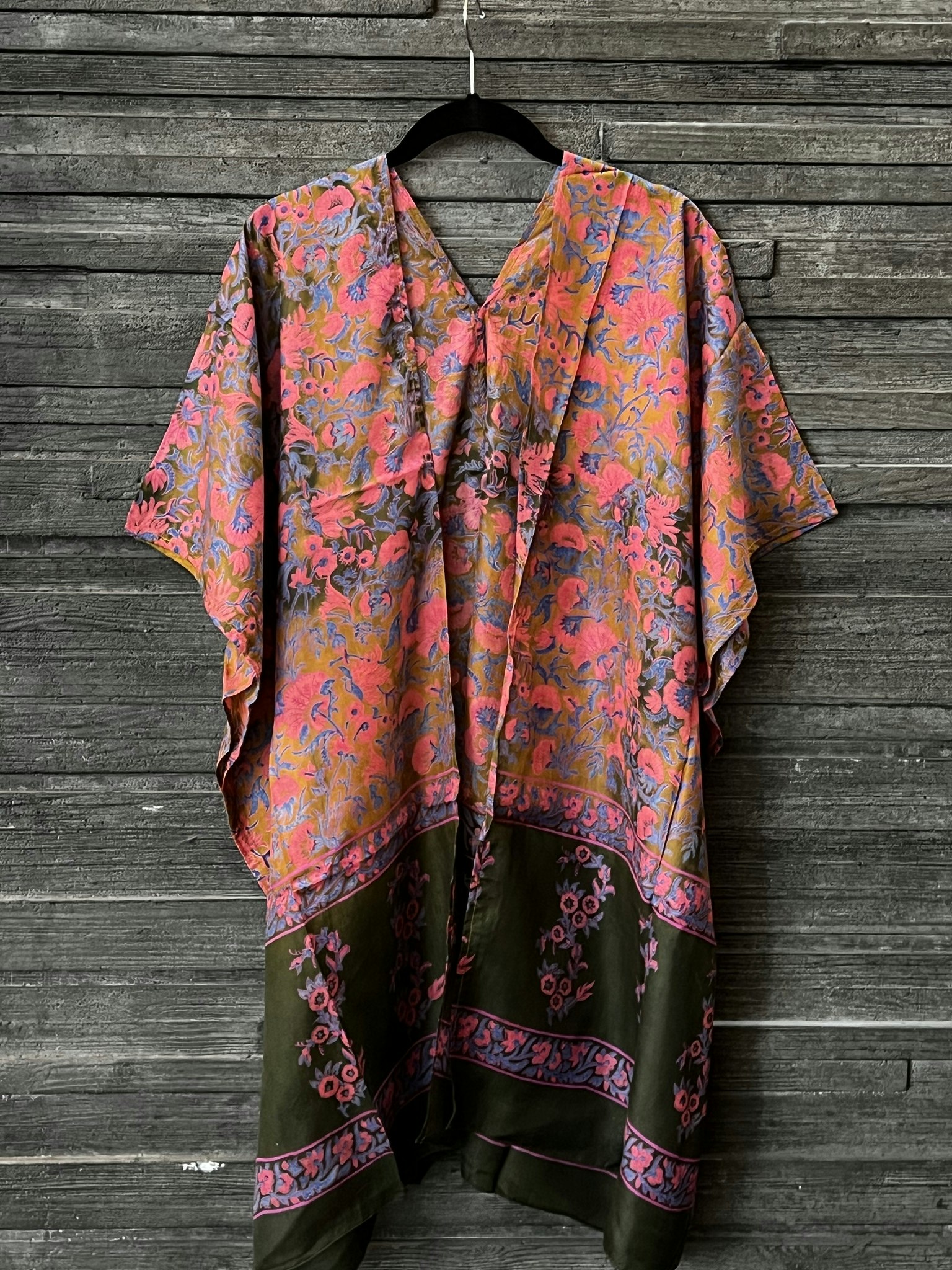 KORT SIDENKIMONO #9