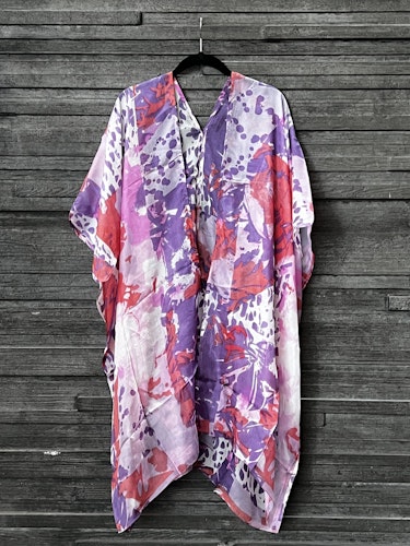 KORT SIDENKIMONO #19