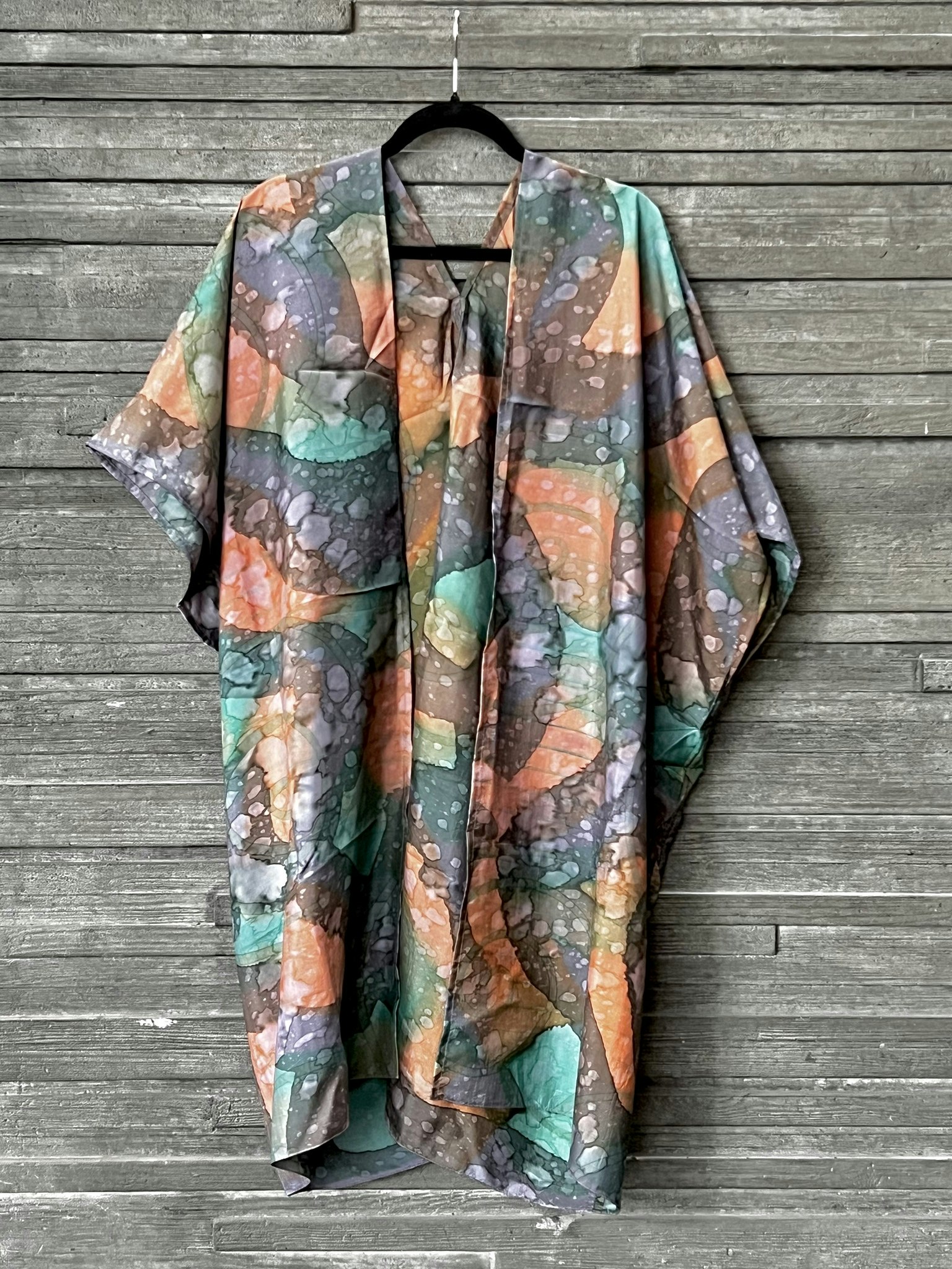 KORT SIDENKIMONO #26