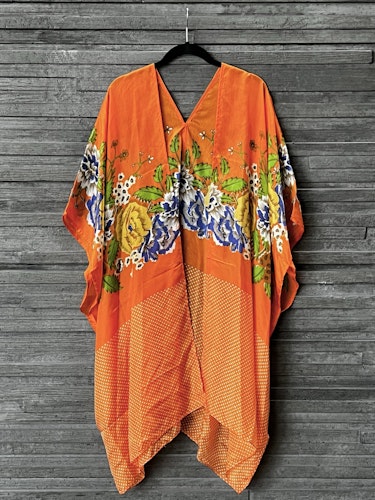 KORT SIDENKIMONO #32