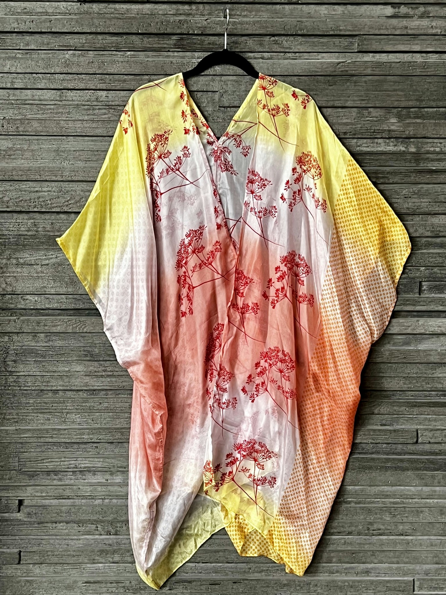 KORT SIDENKIMONO #33