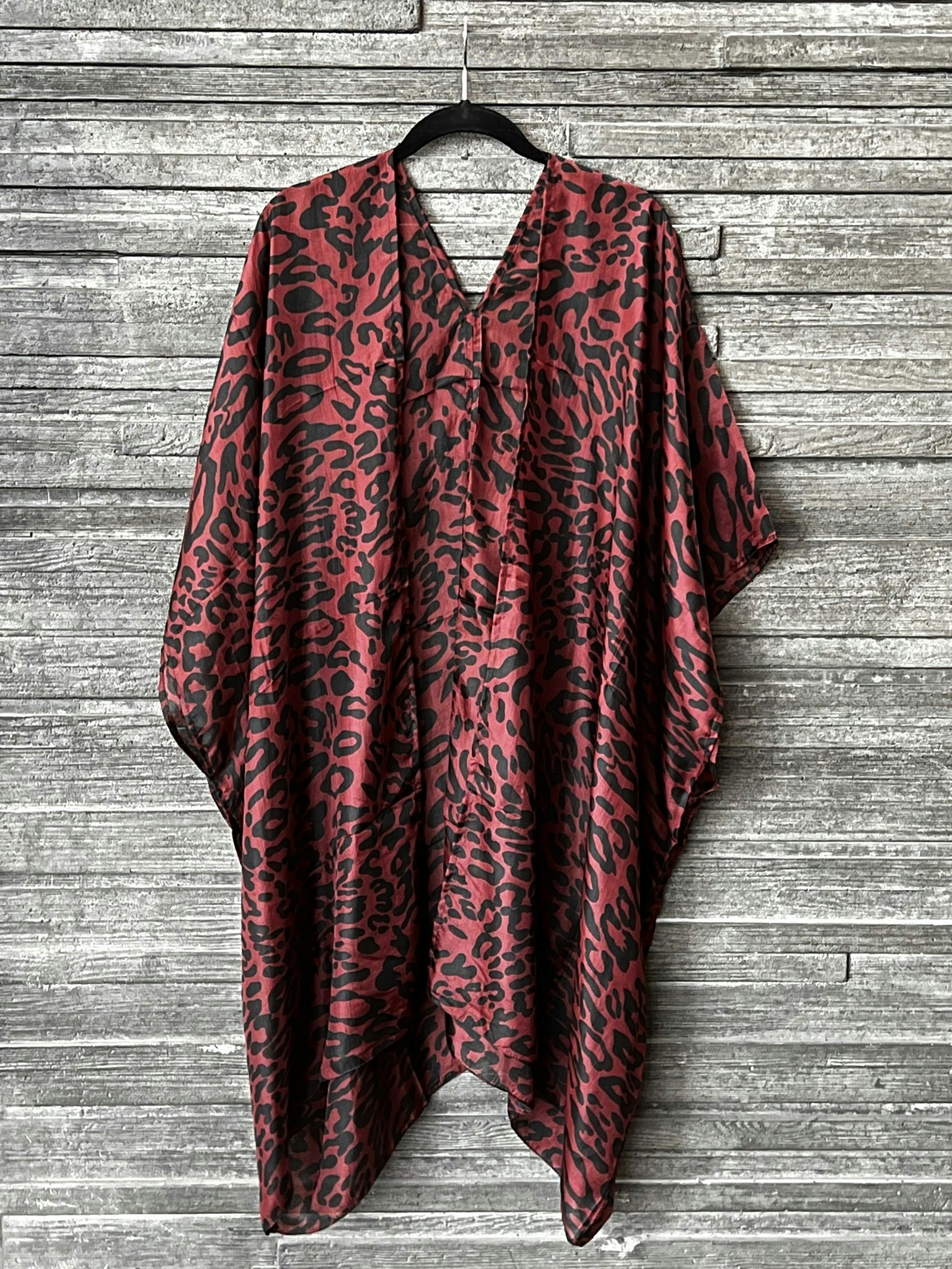 KORT SIDENKIMONO #56