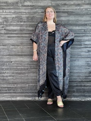 HANDTRYCKT KIMONO #11