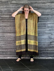 HANDTRYCKT KIMONO #22