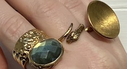 TUNN ORM RING I MÄSSING
