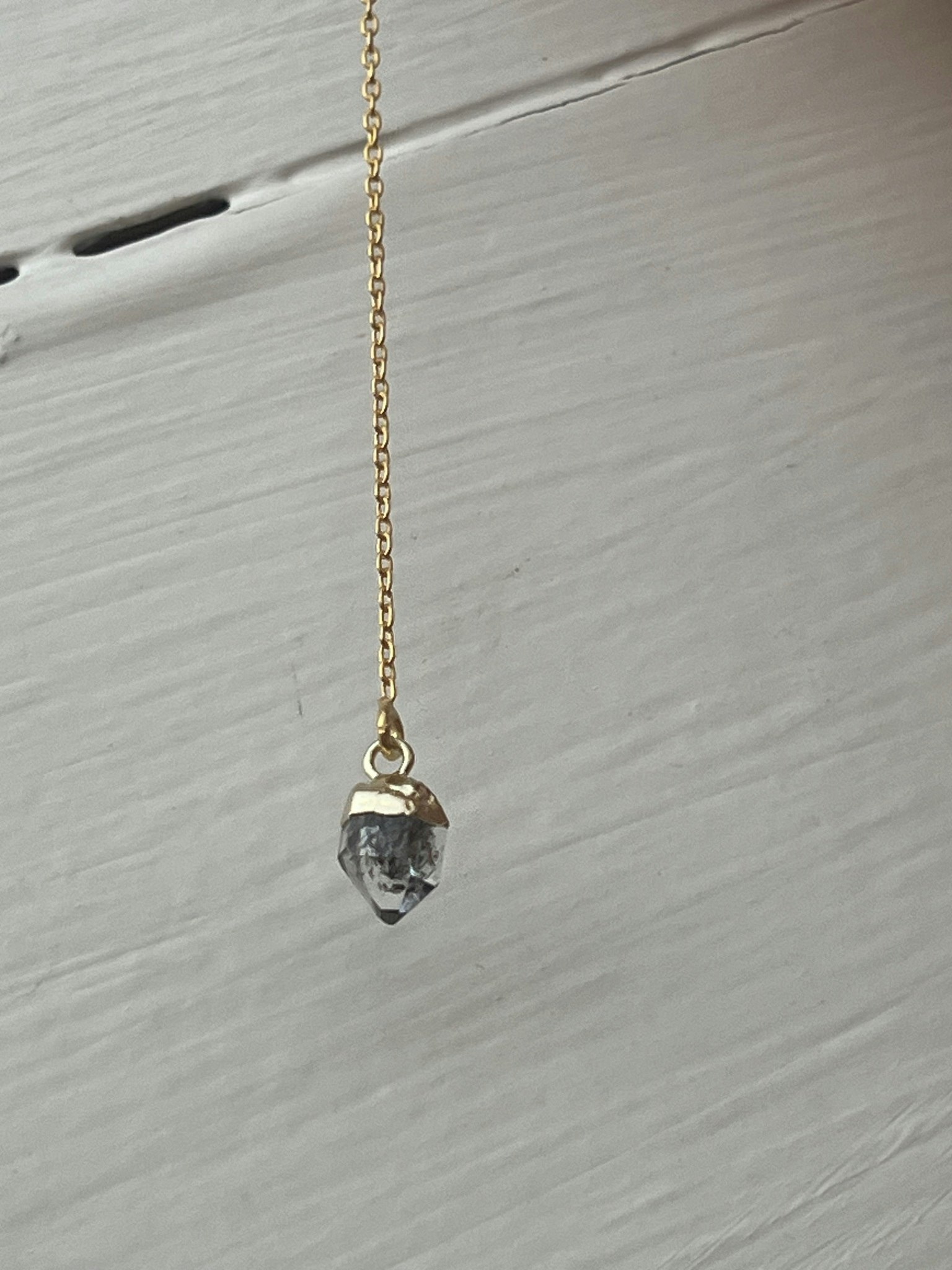 HERKIMER KEDJEÖRHÄNGE FÖRGYLLD