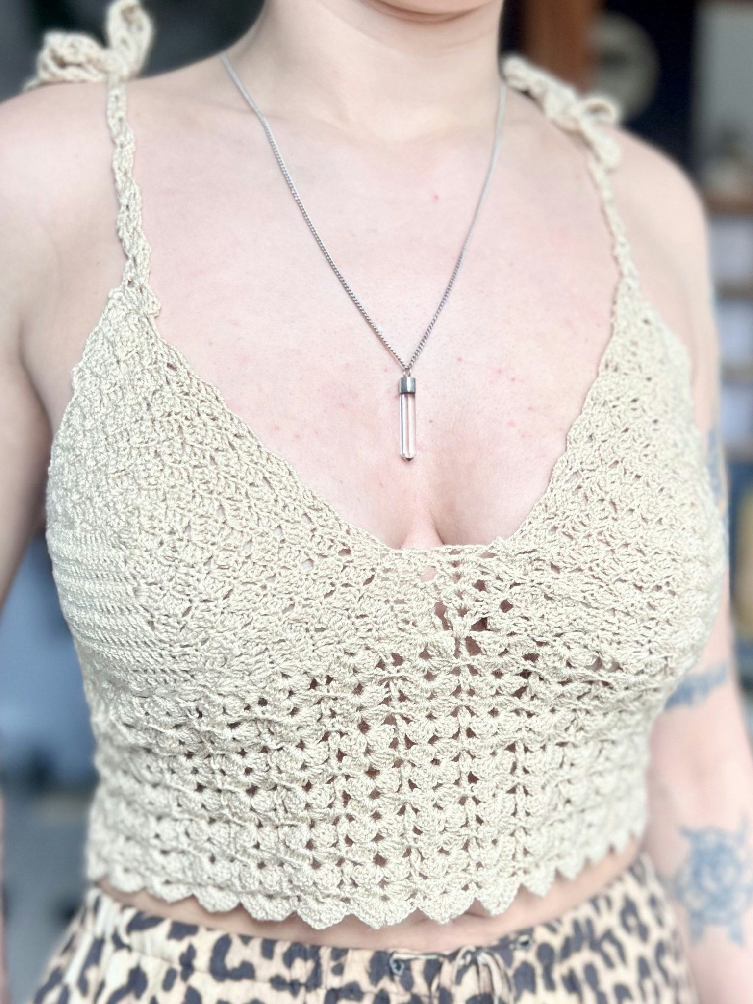 VIRKAD TOPP BEIGE MEDIUM