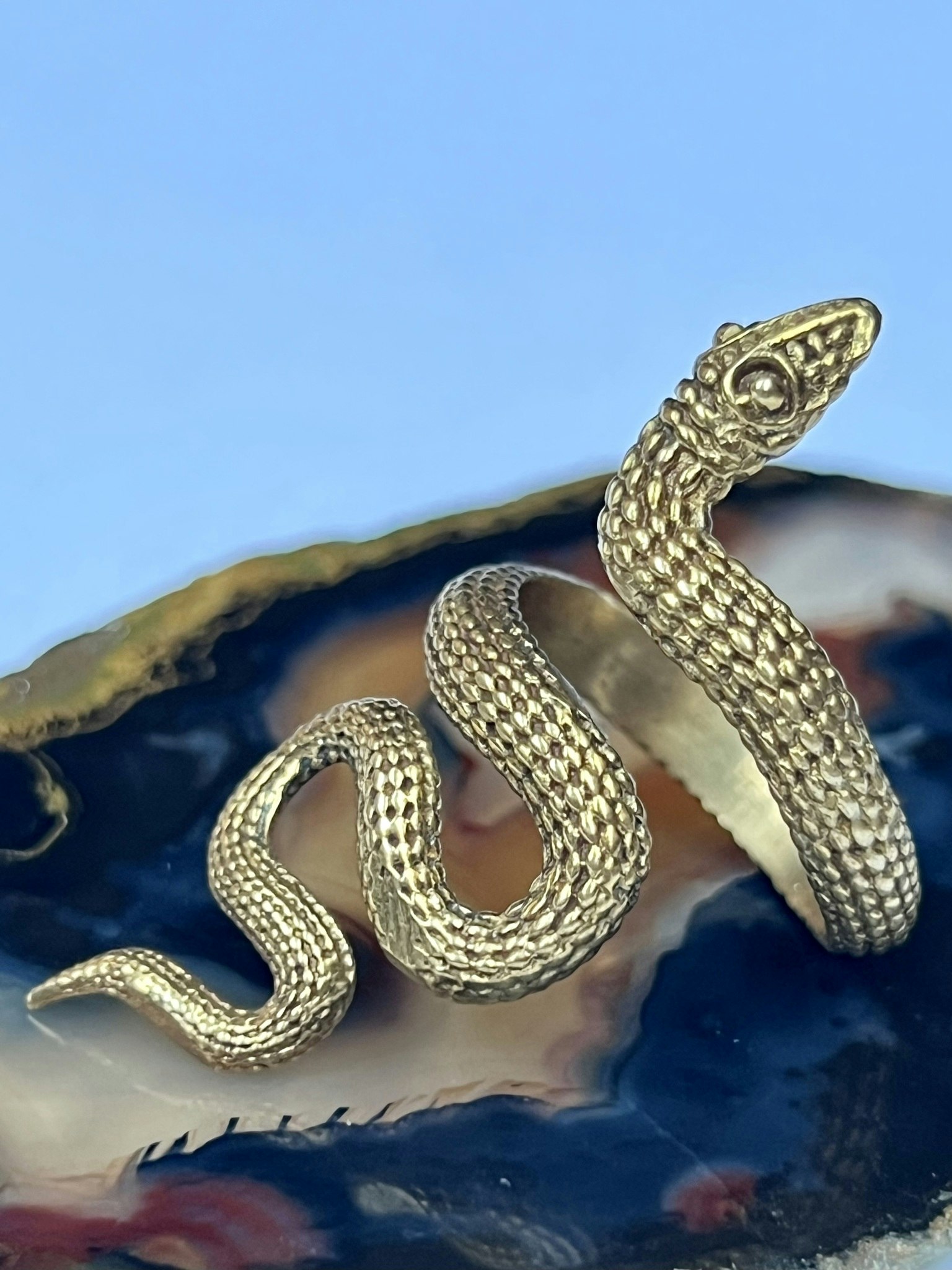 MAMBA ORM RING I MÄSSING