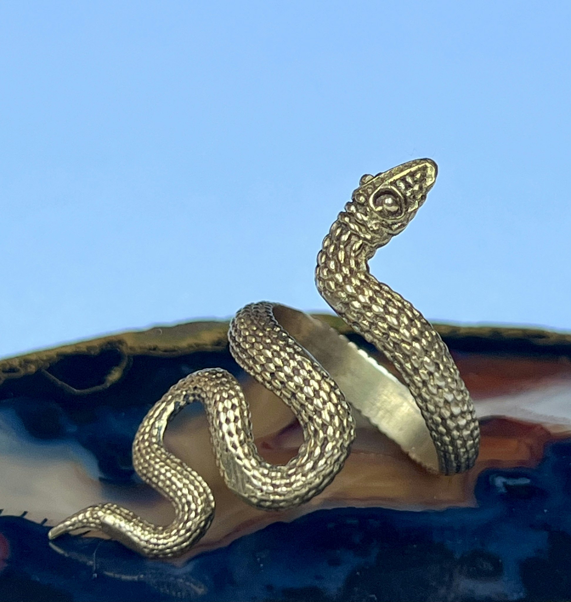 MAMBA ORM RING I MÄSSING