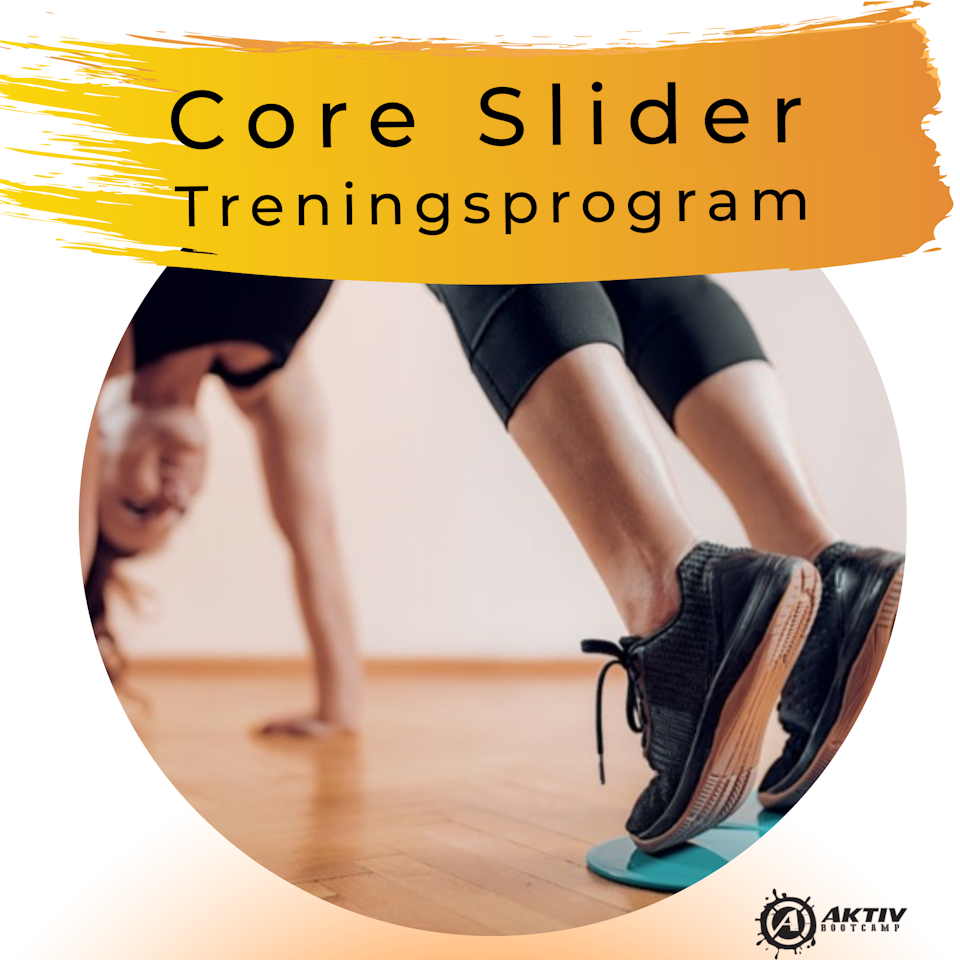 Core Slider Treningsprogram, kun program