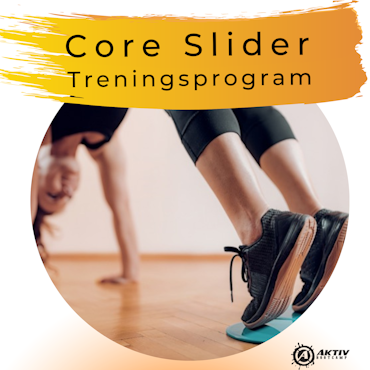 Core Slider Treningsprogram, kun program