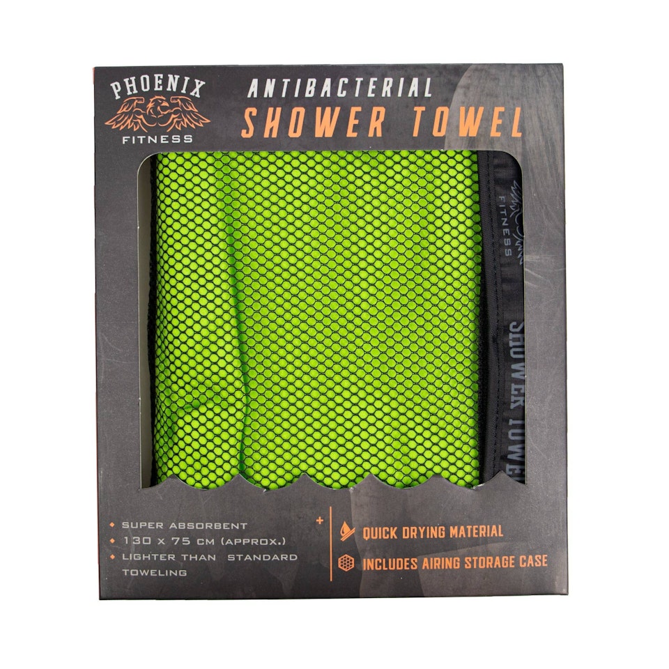 Phoenix Fitness - Antibacterial Microfiber Gym Shower Towel