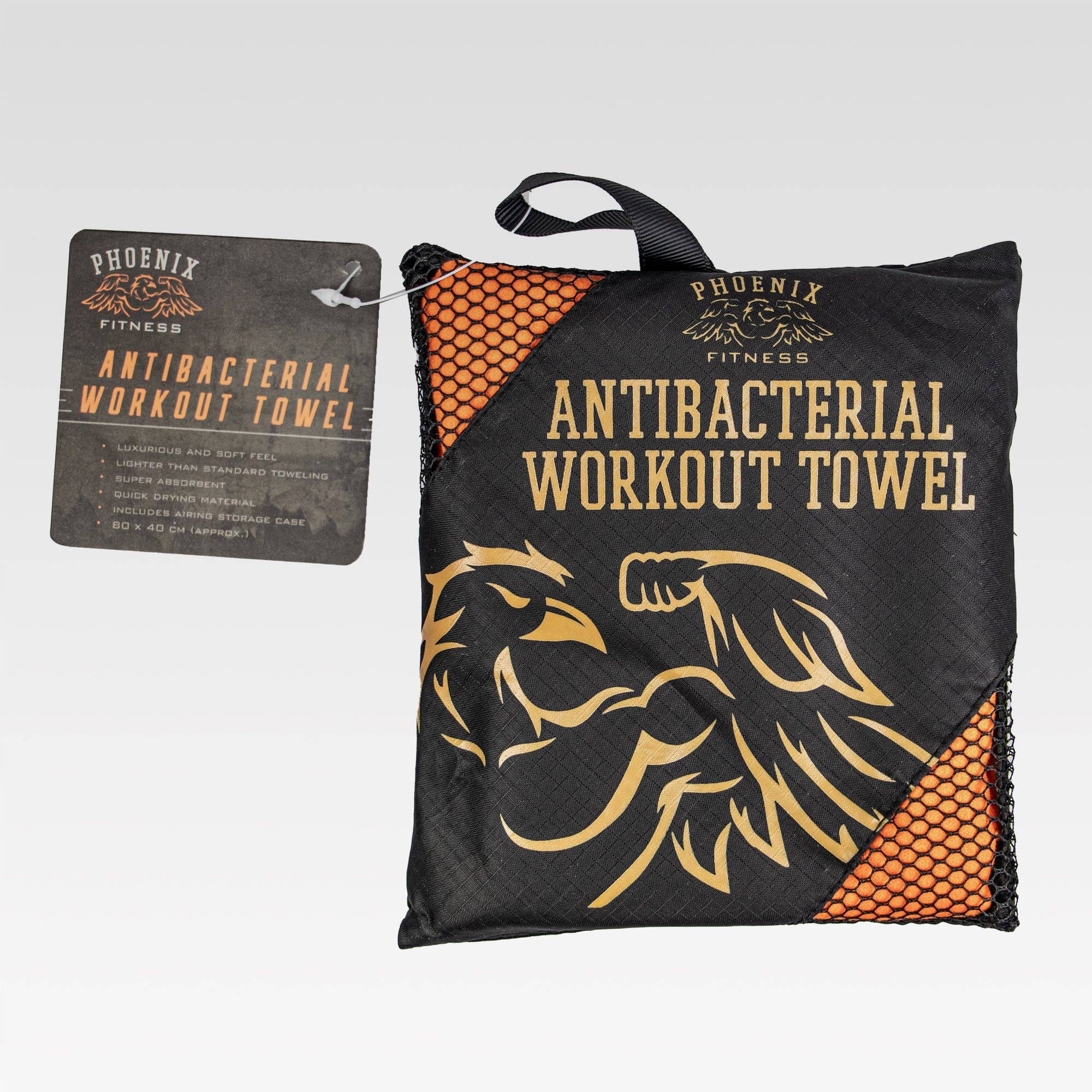 Phoenix Fitness - Antibacterial Microfiber Gym Towel