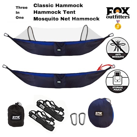 Fox Outfitters -Single Hammock med myggnetting