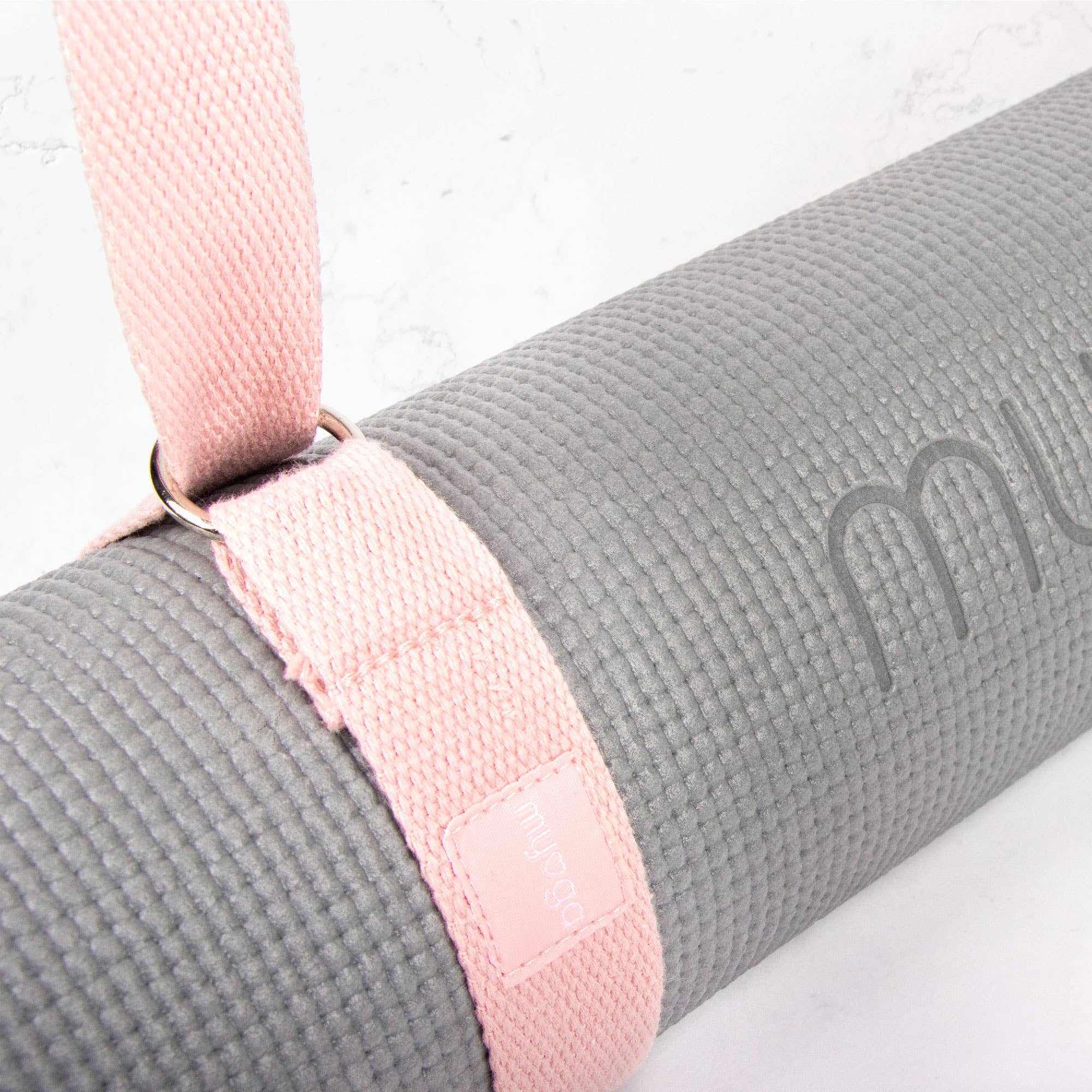 MYGA - 2 in 1 Yoga Belt & Slings - Dusty Pink