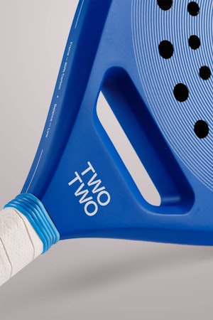 Two Two Padel Racket - Play One - Solid Blue