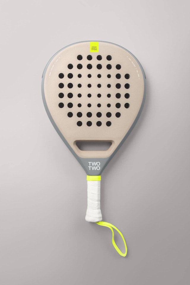 Two Two Padel Racket - Play Two - Sand Grey