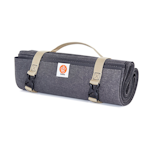 YOGO - Long Folding Yoga Mat - Dark Grey