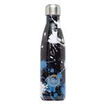 Hype  Water Bottle - Black Splatter