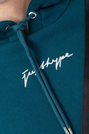 Hype - Scribble Logo Hoodie - Teal