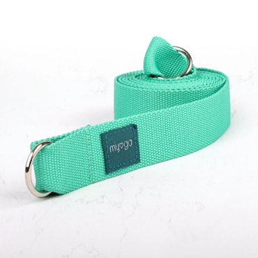 MYGA - 2 in 1 Yoga Belt & Slings - Turqiose