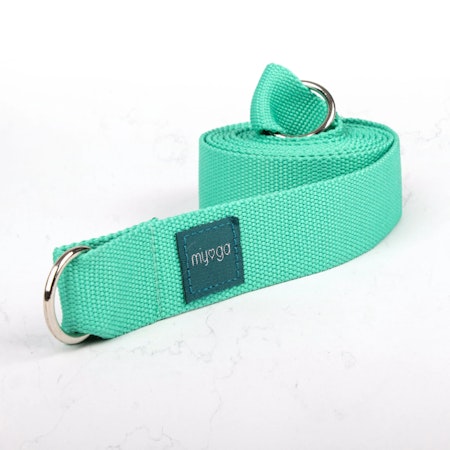 MYGA - 2 in 1 Yoga Belt & Slings - Turqiose