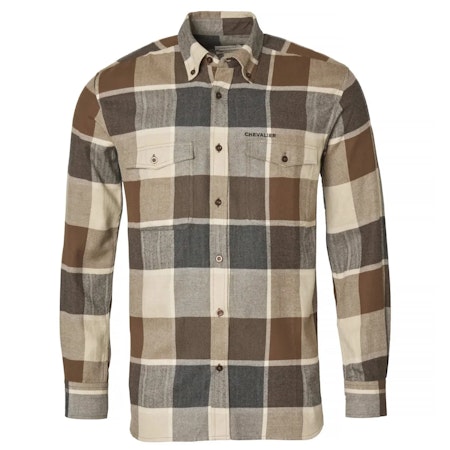 Chevalier Wolf Short - Dark Brown Checked