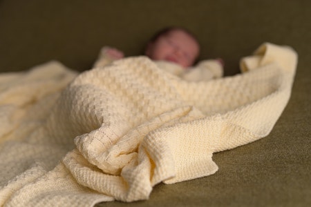 Micu Micu Baby Pledd - White