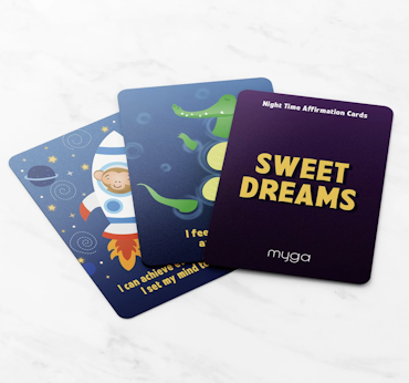 Myga - Sweet Dreams Night Time Affirmation Cards