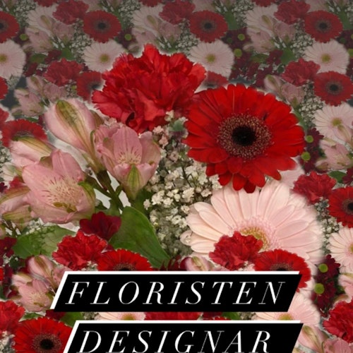 Floristen designar mellan